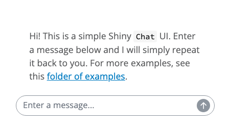 Chat component preview