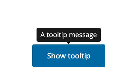 Tooltips component preview