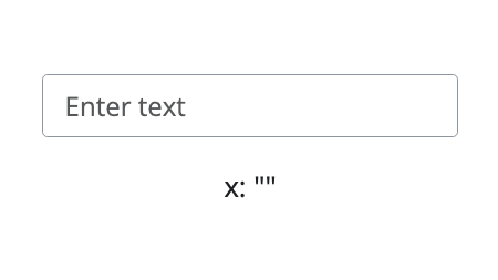Text component preview