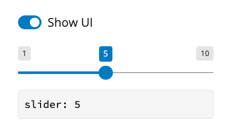 UI component preview