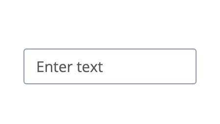 Text Box component preview