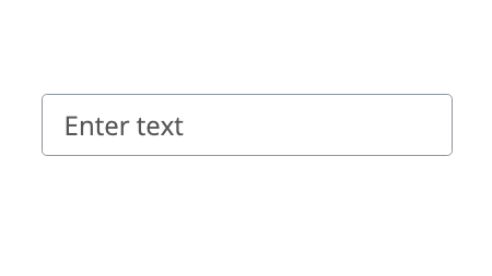 Text component preview