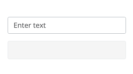 Verbatim Text component preview